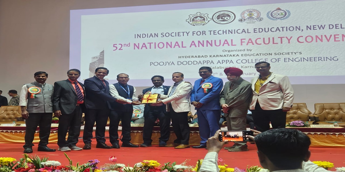 Government Polytechnic Kolhapur received Award for maximum number of students membership in ISTE National Faculty Convention at PDA College of Engineering Kalaburgi, Karnataka.